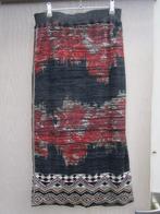 Lange rok/midi,   DIDI mt 38  blauw/rood, Kleding | Dames, Rokken, Maat 38/40 (M), Nieuw, Didi, Onder de knie