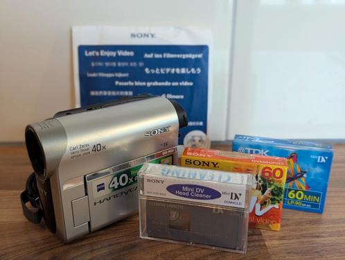 sony handycam dcr hc51E  inc dv bandjes!., Audio, Tv en Foto, Videocamera's Digitaal, Zo goed als nieuw, Mini dv, Sony, 20x of meer