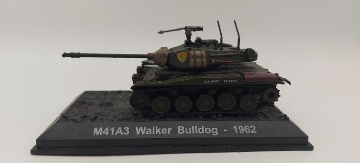 Deagostini schaalmodel M41A3, Hobby en Vrije tijd, Modelbouw | Auto's en Voertuigen, Nieuw, Tank, 1:50 of kleiner, Overige merken