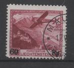 C6 Liechtenstein 148 gestempeld Vliegtuigen, Verzenden, Overige landen, Gestempeld