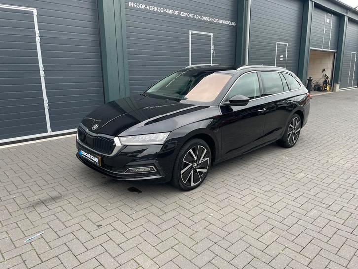 Skoda Octavia 1.4 TSI iV 204pk Phev DSG 2020 Zwart, Auto's, Skoda, Particulier, Octavia, ABS, Adaptieve lichten, Adaptive Cruise Control