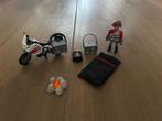 Playmobil motorrijder bij kampvuur, Kinderen en Baby's, Speelgoed | Playmobil, Ophalen of Verzenden, Gebruikt