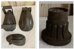 Brocante Marsepein- chocolade mal & ijsmal - ijsvorm, Antiek en Kunst, Curiosa en Brocante, Ophalen of Verzenden