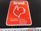 sticker brandbeveiliging AJAX / DE BOER BV amsterdam haan, Verzamelen, Stickers, Ophalen, Zo goed als nieuw