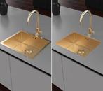 Gouden wasbak 50x43 cm (NIEUW in doos), Nieuw, Minder dan 100 cm, 25 tot 50 cm, 50 tot 100 cm