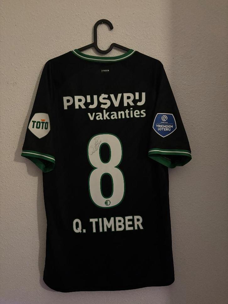 Gesigneerd shirt Timber, Verzamelen, Sportartikelen en Voetbal, Nieuw, Shirt, Feyenoord, Ophalen of Verzenden