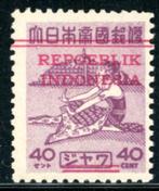 Indonesia 14-pf - Overdrukken Republic Indonesia, Postzegels en Munten, Zuidoost-Azië, Ophalen of Verzenden, Postfris