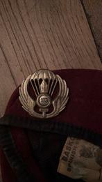 Italiaanse parachutisten baret - 183 regiment Folgore, Ophalen of Verzenden, Landmacht, Helm of Baret