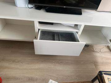 IKEA Besta TV Meubel - Wit - afbeelding 5