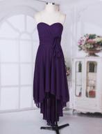 Paarse gala jurk feest bruids jurkje dames vrouwen galajurk, Kleding | Dames, Gelegenheidskleding, Verzenden, Nieuw, Paars, Galajurk