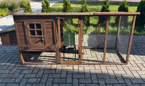 Kippenhok met automatische kippenluik, Dieren en Toebehoren, Pluimvee | Toebehoren, Gebruikt, Kippenhok of Kippenren, Ophalen