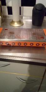 Retro Oranje dubbele theelicht brabantia, Ophalen, Huis en Inrichting