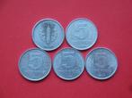 Oost - Duitsland setje munten 5 Pfennig 1949 / 1988., Postzegels en Munten, Munten | Europa | Niet-Euromunten, Verzenden, Overige landen