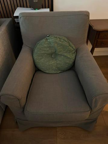 Ikea ektorp fauteuil grijs beschikbaar voor biedingen