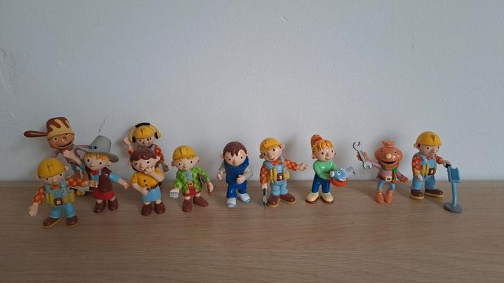 Bob de bouwer poppetjes set, Verzamelen, Poppetjes en Figuurtjes, Gebruikt, Ophalen of Verzenden