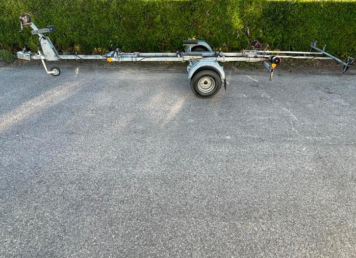 Atlanta A6KR boottrailer kanteltrailer kantel boot trailer, Watersport en Boten, Boottrailers, Gebruikt, Minder dan 6 meter, Verstelbare verlichting