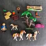 Playmobil 5227 Paddock met paardenfamilie incompleet, Ophalen of Verzenden, Gebruikt, Los playmobil