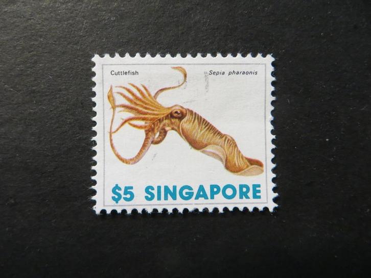 A06997: Singapore  5 $, Postzegels en Munten, Postzegels | Azië, Ophalen of Verzenden