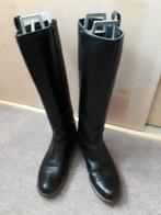 Mooie zwarte leren laarzen maat 38, Ophalen of Verzenden, Zo goed als nieuw, Dressuur, Schoeisel