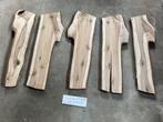 Walnoot planken/schaaldelen, 21 stuks, meerdere maten, Ophalen, Minder dan 25 mm, Zo goed als nieuw, Plank