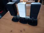 Bose dual cubes speakers/Bose model 100 speakers, Audio, Tv en Foto, Ophalen, Zo goed als nieuw, Front, Rear of Stereo speakers