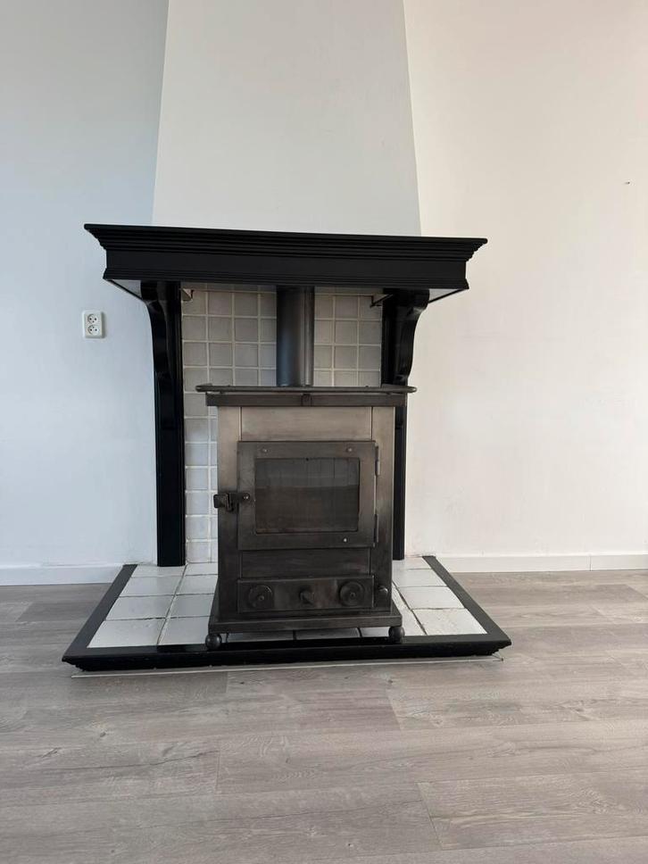 Houtkachel te koop – in goede staat, Huis en Inrichting, Haarden, Houthaard, Ophalen