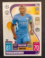 Topps MA EXTRA 21/22  POSITION SWITCH  FERNANDINHO  MAN CITY, Ophalen of Verzenden, Zo goed als nieuw, Plaatje