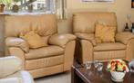 Gratis Fauteils, Huis en Inrichting, Fauteuils, Ophalen, Zo goed als nieuw, 75 tot 100 cm, Leer