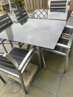 Tuinset met zes stoelen, Ophalen of Verzenden, Zo goed als nieuw