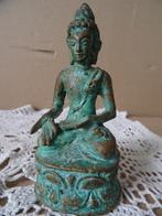 Boeddhabeeld vintage bronzen Boeddhabeeld Boeddhabeeldje 9cm, Ophalen of Verzenden, Zo goed als nieuw, Onbekend, Nvt