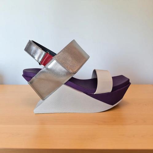 UNITED NUDE DELTA WEDGE SANDAL cyber purple mt 38, Kleding | Dames, Schoenen, Nieuw, Pumps, Wit, Ophalen of Verzenden