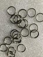 Knutsel ringen - 20 X zilverkleur - 1.5 cm groot, Hobby en Vrije tijd, Knutselen, Ophalen of Verzenden, Zo goed als nieuw, Materiaal
