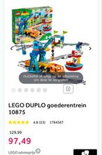 LEGO DUPLO Goederentrein 10875, Kinderen en Baby's, Speelgoed | Duplo en Lego, Ophalen of Verzenden, Gebruikt, Complete set, Duplo