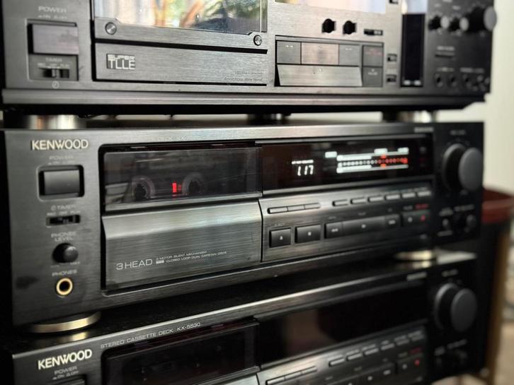 Kenwood KX-7030, Audio, Tv en Foto, Cassettedecks, Kenwood, Ophalen of Verzenden