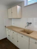 Granieten keukenblad van Piet Zwart Bruynzeel keuken, Huis en Inrichting, Ophalen, Gebruikt, 200 cm of meer, 50 tot 75 cm