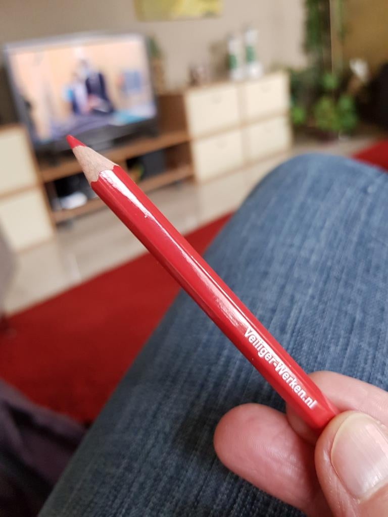 Rood Stem potlood, 2e Kamer verkiezingen, Gemeenteraad etc., Verzamelen, Pennenverzamelingen, Ophalen of Verzenden, Nieuw