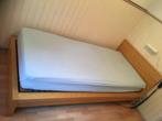 Electrisch verstelbaar 1-persoonsbed, Ophalen, 90 cm, Eenpersoons, Beige