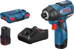 Bosch GDR 12V-110 Slagschroevendraaier 2x 3Ah accu L-boxx, Auto diversen, Autogereedschap, Nieuw, Ophalen of Verzenden, Max-Lang-Strasse 40-46 70771 Leinfelden-Echterdingen
