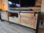 Mangohouten TV Kast - 180cm, Tuin en Terras, Buitenkeukens, Ophalen, Onbekend, Zo goed als nieuw, Gas