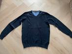 Blauwe V-hals trui van Haze & Finn maat M, Haze&Finn, Ophalen of Verzenden, Zo goed als nieuw, Maat 48/50 (M)