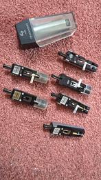 7x Philips elementen, inclusief omkeerbare types, Ophalen of Verzenden, Gebruikt, Platenspeler-onderdeel, Philips