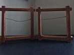 Twee houten lijstjes handgemaakt, Minder dan 50 cm, Ophalen of Verzenden, Zo goed als nieuw, Minder dan 50 cm