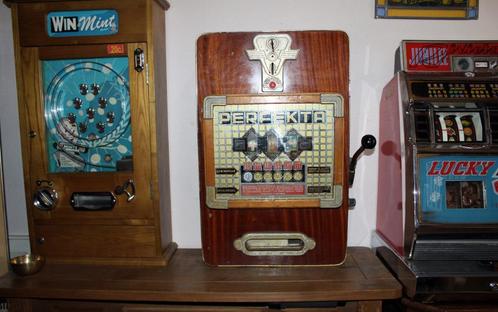 Perfecta Jackpot van 1960, Verzamelen, Automaten | Gokkasten en Fruitautomaten, Gebruikt, Ophalen
