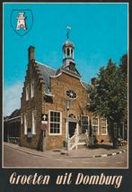 DOMBURG Stadhuis Groeten, Verzamelen, Ansichtkaarten | Nederland, Verzenden, 1980 tot heden, Gelopen, Zeeland