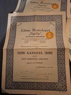 Aandeel Cultuur Maatschappij "Ngredjo" 1926, Postzegels en Munten, Aandelen en Waardepapieren, Ophalen of Verzenden, 1920 tot 1950