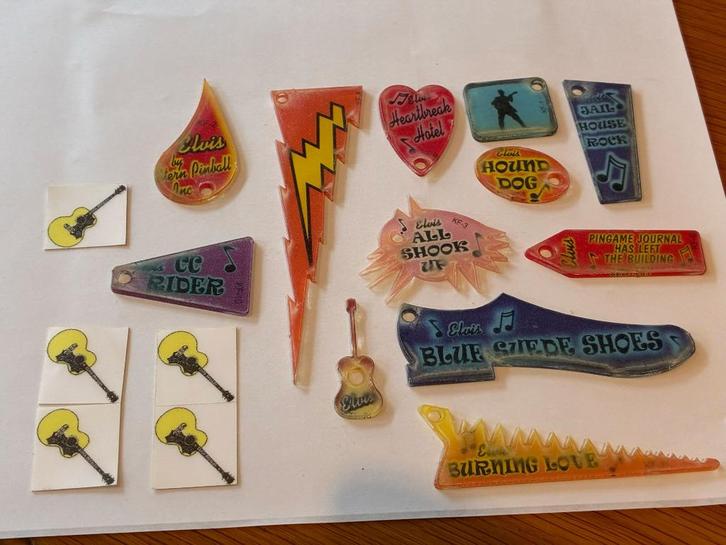 Stern Elvis 2004 - Promo plastic set - ORIGINEEL, Verzamelen, Automaten | Flipperkasten, Zo goed als nieuw, Elektronisch, Onderdeel of Defecte kast