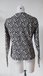 Juffrouw Jansen Jasje - Maat XL - Zwart/Wit, ., Zwart, Maat 46/48 (XL) of groter, Ophalen of Verzenden