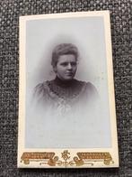 CDV, Vrouw, S. R. Elzinga, Terneuzen, Carte de Visite, Gebruikt, Foto, Voor 1940, Verzenden