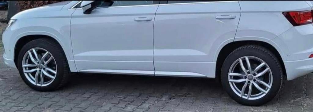 Winterbanden set Volkswagen Seat Audi A6, Auto-onderdelen, Ophalen, 18 inch, Gebruikt, Banden en Velgen