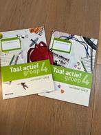 Taal Actief groep 4 werkboeken A+B, Boeken, Malmberg, Ophalen of Verzenden, Zo goed als nieuw, Alpha